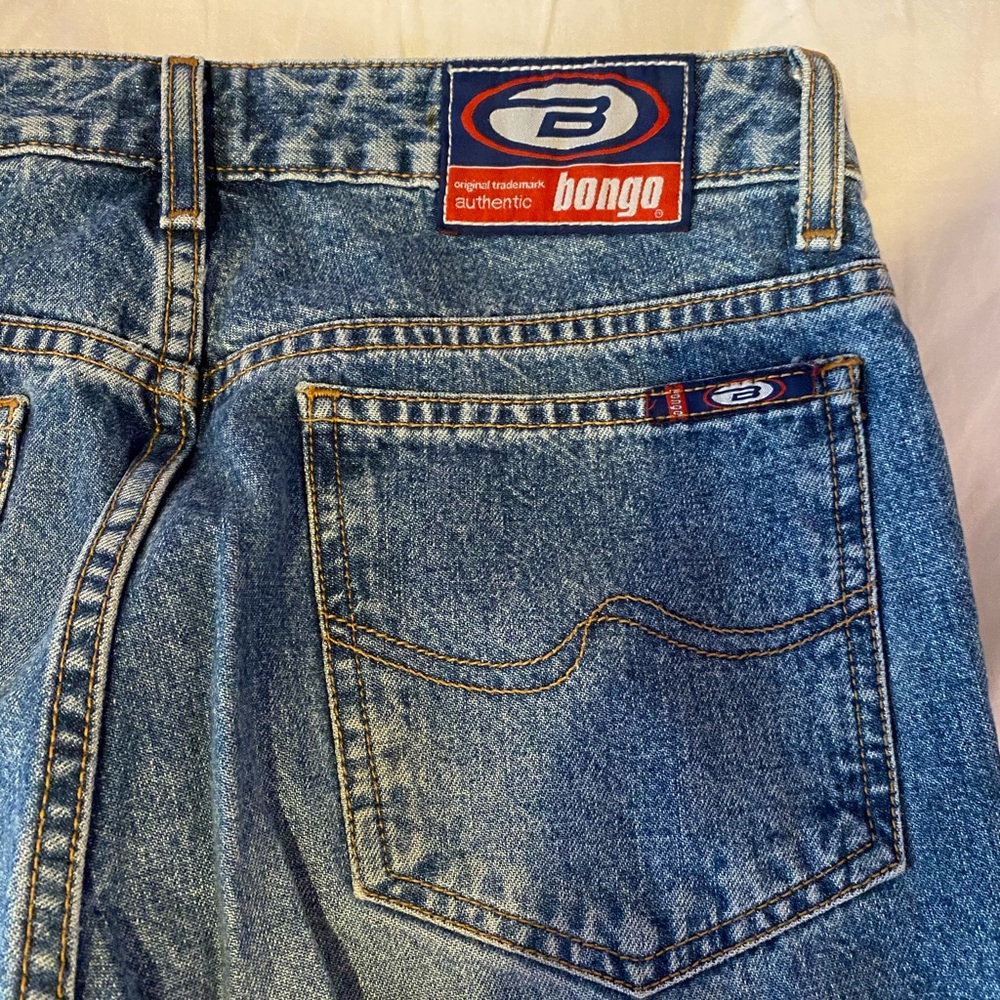 Vintage Low Rise Flared Jeans